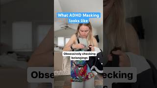 Are you masking your ADHD symptoms 😬💬 adhd education mentalhealthcondition [upl. by Onileva]