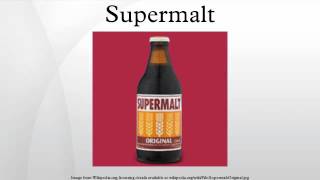 Supermalt [upl. by Naejeillib]