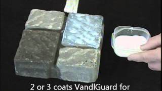 Demonstration VandlGuard AntiGraffiti Coating [upl. by Geiss805]