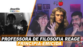 Minha mãe professora de filosofia reage Emicida  Principia [upl. by Saoj103]