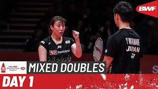 HSBC BWF World Tour Finals 2023  WatanabeHigashino JPN vs PuavaranukrohTaerattanachai THA [upl. by Lisabeth]