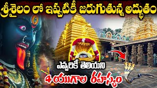 శ్రీశైలంలో ఇప్పటికీ జరుగుతున్న అద్భుతం  Srisailam Mallikharjuna Swamy Temple History srisailam [upl. by Nrubyar]