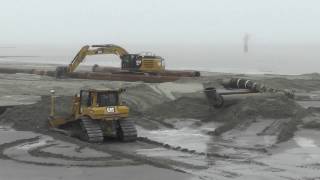 Strandaufspülung auf Borkum [upl. by Petersen]