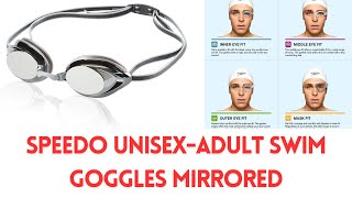 Speedo Unisex Adult Swim Goggles Mirrored Vanquisher 2 0 [upl. by Einatsed]