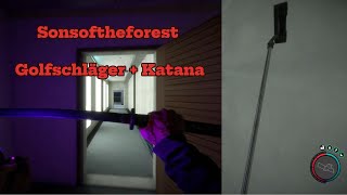 Sonsoftheforest Katana  Golfschläger Location sonsoftheforest location viralvideos foryou [upl. by Binah]