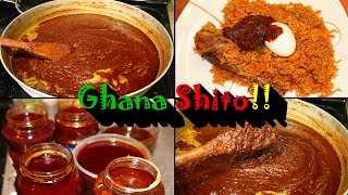 Authentic Ghana Shito  Blackened Stew  Pepper Sauce [upl. by Trinl482]