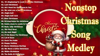 Non Stop Christmas Songs Medley ❄ Best Christmas Songs Of All Time ⛄ Merry Christmas 2024 [upl. by Ajani234]