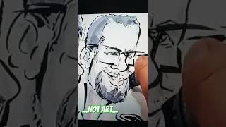 INSTA quotClemensSteinhauerquot  beidhändiger Schnellzeichner  karikatur art entertainment [upl. by Arodal]