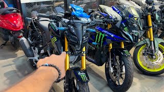 All New 2025 Yamaha MT15 vs R15M Full Comparison Review [upl. by Htir]