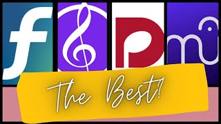 BATTLE of music notation software  which one is BEST 2024 [upl. by Nigen]