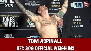 Tom Aspinall weighs in as a backup for UFC 309 [upl. by Irved]