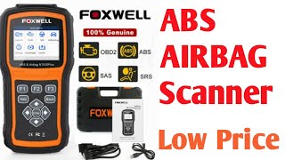 Foxwell NT630 Plus OBDII Automotive Scanner Code Reader Brake Bleeding ABS Airbag SRS Reset [upl. by Randell488]