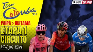 🔴EN VIVO 🚵‍♂️ ETAPA 1🏆TOUR COLOMBIA 2024 🚵‍♂️ 276 KM [upl. by Harewood762]