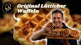 Original Lütticher Waffeln  Belgische Waffeln selber machen [upl. by Robyn828]