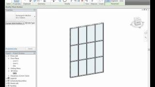 Adding mullions in one click in Revit [upl. by Carlick]