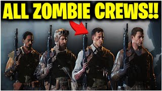 COD ZOMBIES ALL ZOMBIES CREWS Primis Victis Ultimis Call of Duty Black Ops Cold War Zombies [upl. by Kippy]