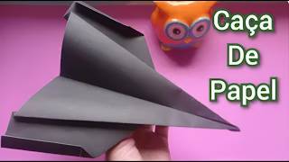 Como Fazer Avião de Papel que voa BEM ORIGAMI DE PAPEL SIMPLES DOBRADURAS DE PAPEL F29 [upl. by Nanice256]