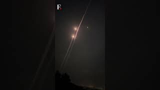 Israel’s Iron Dome Intercepts Rockets Launched From Lebanon  Subscribe to Firstpost [upl. by Mehsah84]