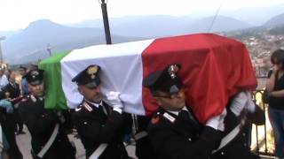 Funerale di Cristiano Congiu tenente colonnello dei carabinieri ucciso in Afghanistan [upl. by Mitch]