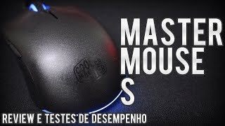 Mouse CM MasterMouse S  Uma das melhores opções custobenefício para gamers exigentes [upl. by Dafodil]