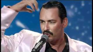 Australias Got Talent 2011 Episode 3  Thomas Crane as Freddie Mercury [upl. by Saxela487]