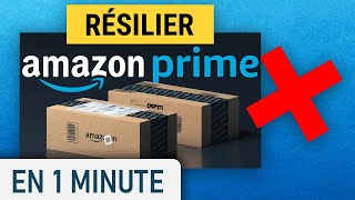 Comment résilier son abonnement Amazon Prime [upl. by Dazhehs]