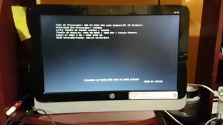 como formatear una PC Hp All In One Hp 22B000la instalar windows 10 [upl. by Tjaden280]