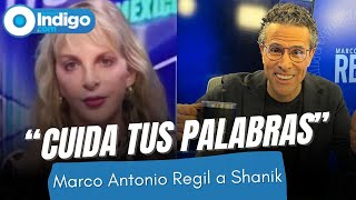 Shanik y Marco Antonio Regil se enfrentan quotmide las consecuenciasquot I Reporte Indigo [upl. by Alguire387]