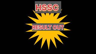 HSSC RESULT OUT RESULT OUT GROUP C amp D RESULT OUT [upl. by Metzger988]