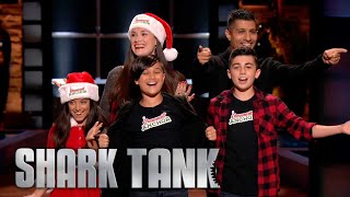 Shark Tank US  Ornament Anchor Pitch Their Holiday Product To The Sharks [upl. by Attenat]