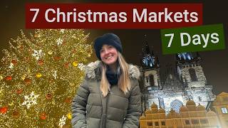 7 Christmas Markets 7 Days  Day 1 Prague Czechia 🇨🇿 [upl. by Laira310]