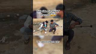 Desi Ghoda load kr diya 😂😱  expriment funny viralvideo comedy [upl. by Llenol216]