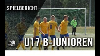 Nordberliner SC U17  FSV Berolina Stralau U17 Abstiegsrelegation Landesliga Staffel 2 [upl. by Meensat743]