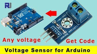 Voltage Sensor for Arduino with code and formula to measure any DC voltage [upl. by Vierno373]