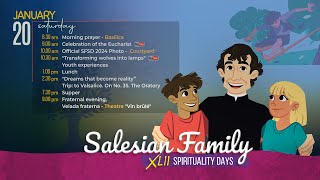 20 JANUARY 2024  SALESIAN FAMILY SPIRITUALITY DAYS 2024 [upl. by Griggs]