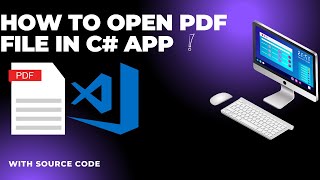 How to open the PDF file in visual c application [upl. by Dyraj859]