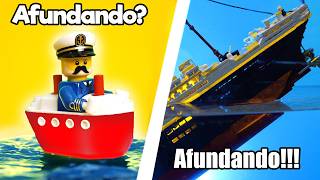 Vou afundar EMBARCAÇÕES LEGO [upl. by Yonatan]