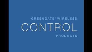 Greengate Wireless Lighting Controls Products [upl. by Ive]