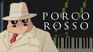 Porco Rosso  Bygone Days  Piano Tutorial [upl. by Hance]