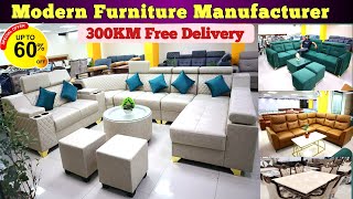 Teakwood Furniture Manufacturer In Hyderabad  300KM Free Delivery  Trending Sofa amp Dining Table [upl. by Nedarb]