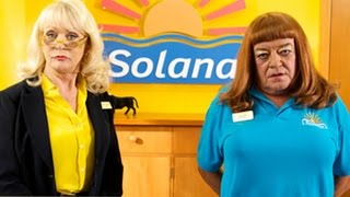 Benidorm Series 9 episode 1 Lesley on reception clip 2 [upl. by Eah873]