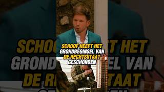 SCHOOF HEEFT HET GRONDBEGINSEL VAN DE RECHTSSTAAT GESCHONDEN VAN MEIJEREN FVD vanmeijeren fvd [upl. by Thurmond534]