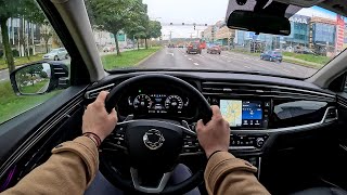 2023 SsangYong Korando  Quartz 15l 163hp   4k HDR  POV Test Drive [upl. by Kcoj]