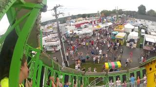 Zero Gravity Ride  Canfield Fair Ohio 2012 POV [upl. by Letha]