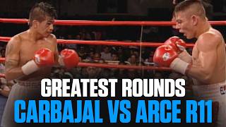 The Unbelievable Action Of Michael Carbajal Vs Jorge Arce  GREATEST ROUNDS [upl. by Jac647]