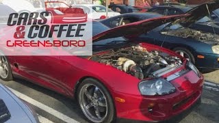 Cars and Coffee Greensboro NC  04152017 [upl. by Curr]