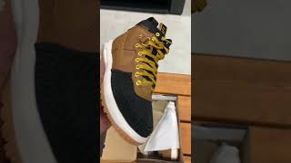 Nike Lunar Force 1 Duckboot  Unboxing and Review  Ale BrownBlack [upl. by Leoine]