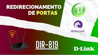 Dlink DIR819  Redirecionamento de Portas [upl. by Diann717]