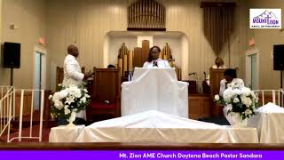 Welcome All to Worship at Mt Zion AME Church Daytona Beach [upl. by Keane]