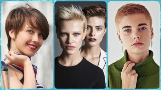 Unsere Top 20 ⚡ trendige kurzhaarfrisuren damen herbst 2018 [upl. by Lugar]